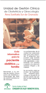 Guía de acogida de Obstetricia