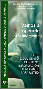 Guía de acogida de Anestesia