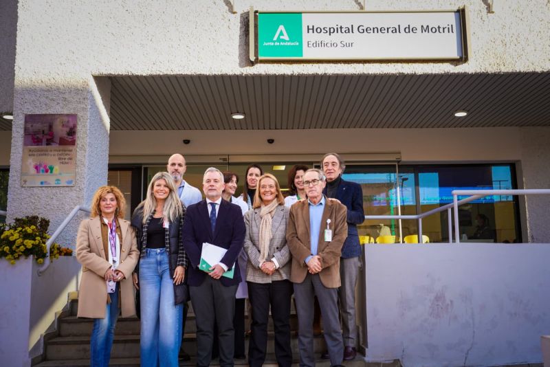 Avanza a buen ritmo la estructura del nuevo edificio del Hospital Santa Ana de Motril