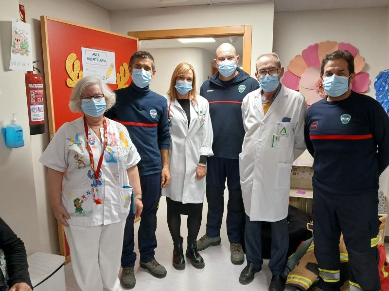 El Hospital de Motril agradece el cariño recibido durante esta Navidad