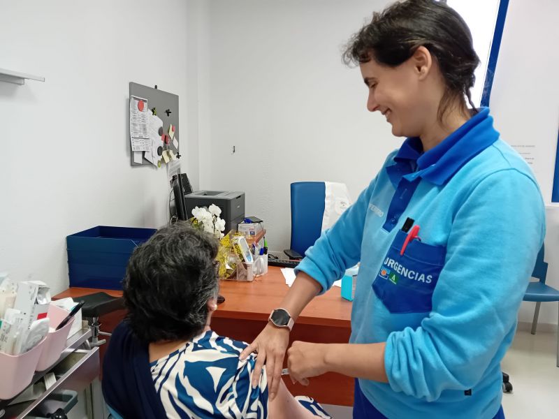 El Área de Gestión Sanitaria Sur de Granada se suma a la Semana Mundial de la Inmunización