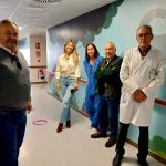 El Hospital de Motril estrena decoración en Pediatría para animar la estancia de sus pacientes