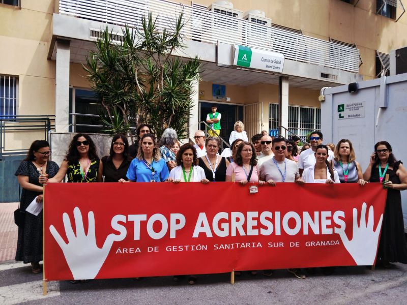 Profesionales del centro de salud Motril Centro condenan las últimas agresiones a profesionales