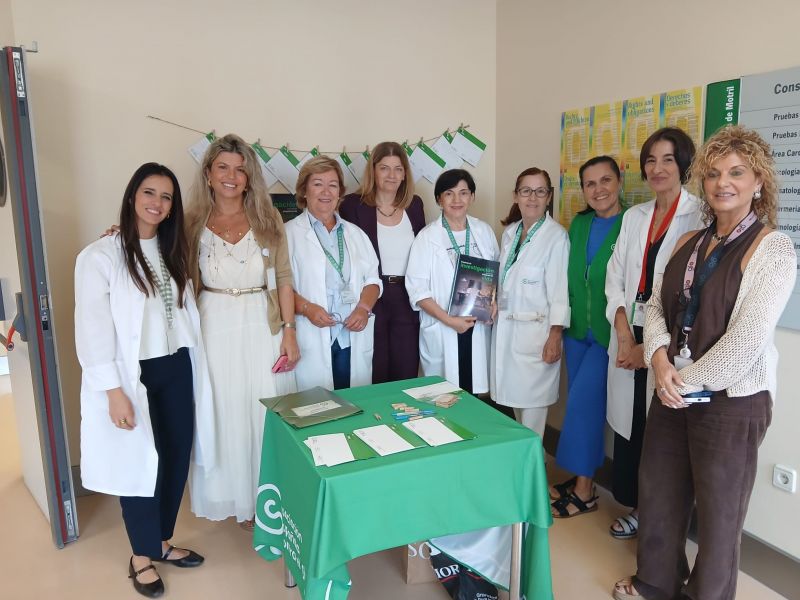 El Hospital de Motril colabora con la Asociación Contra el Cáncer para incentivar la investigación